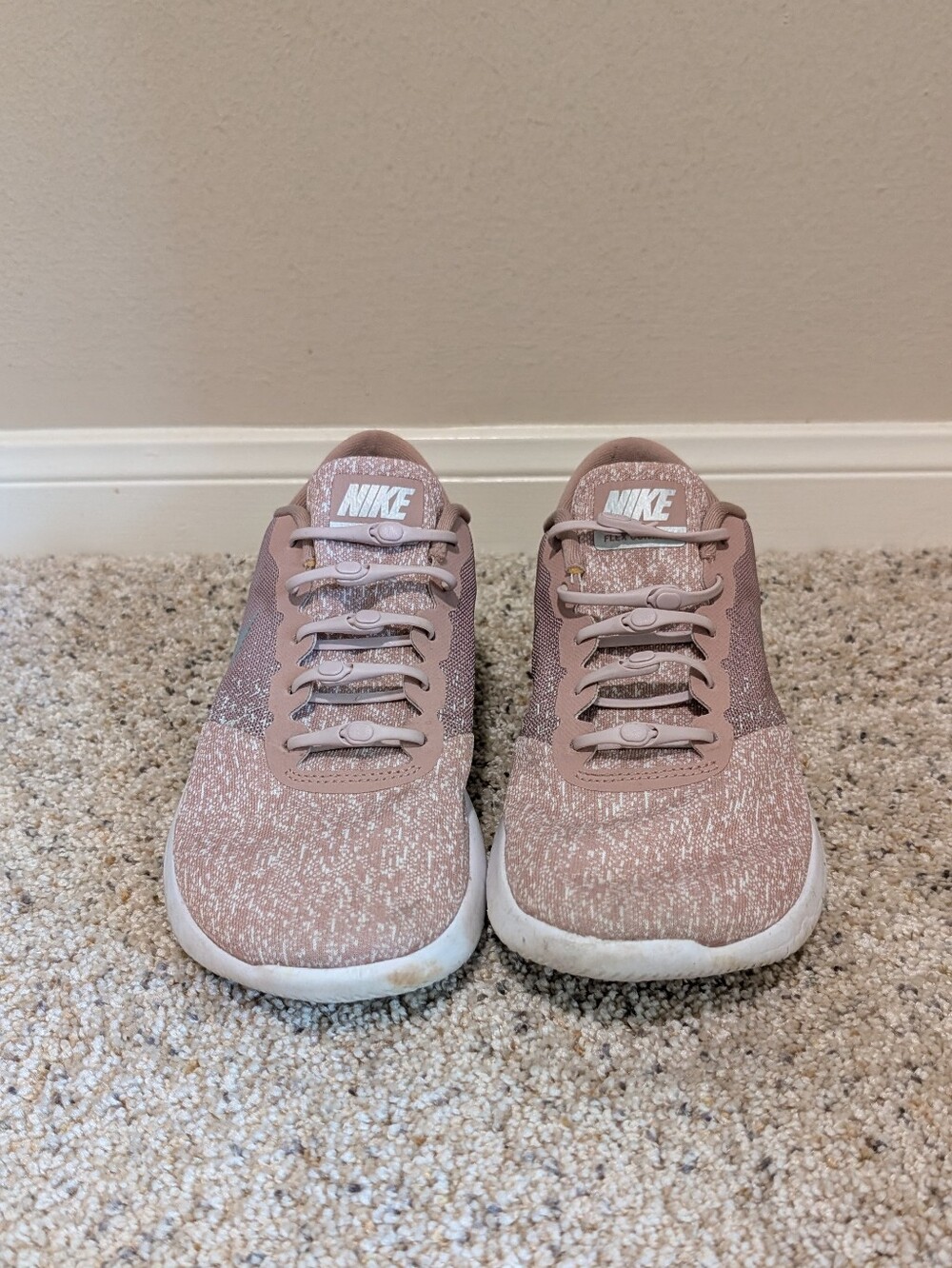Nike Women’s Pink Knit Trainer Sneakers